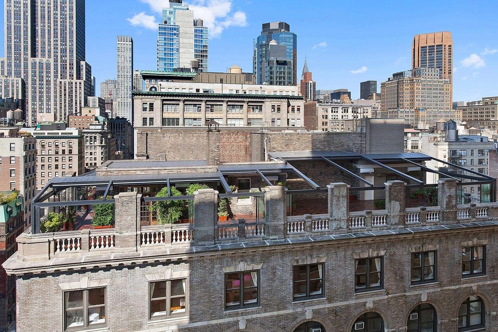 Midtown terrace NYC summer party