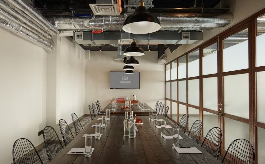 Mondrian, private room in London