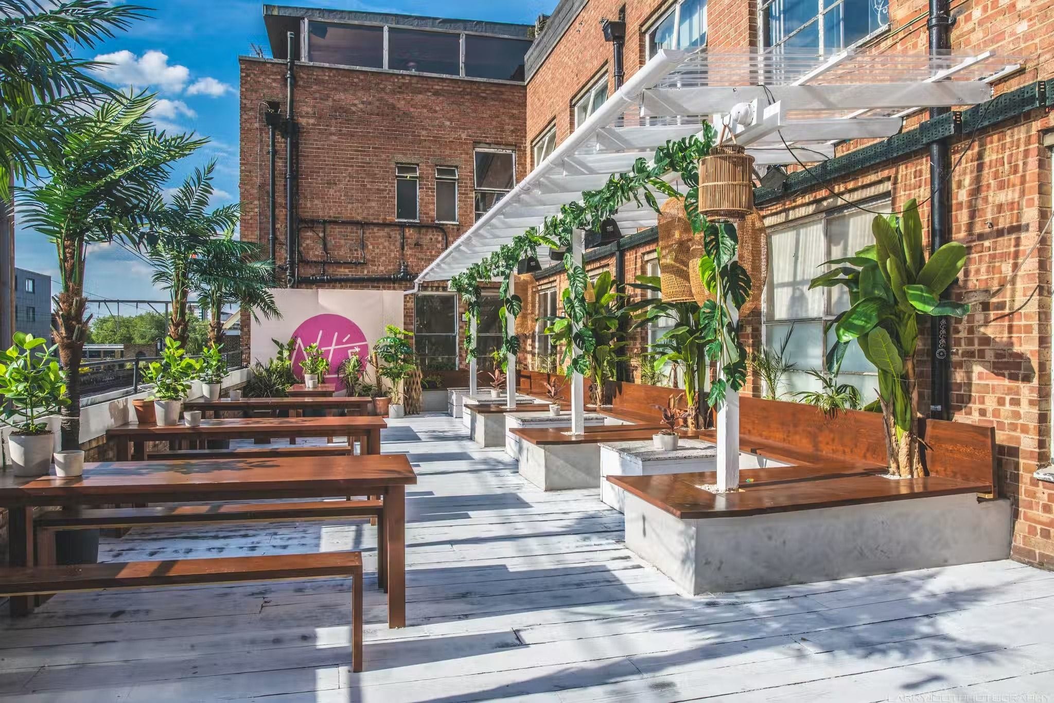  NT loft east london rooftop bar 1