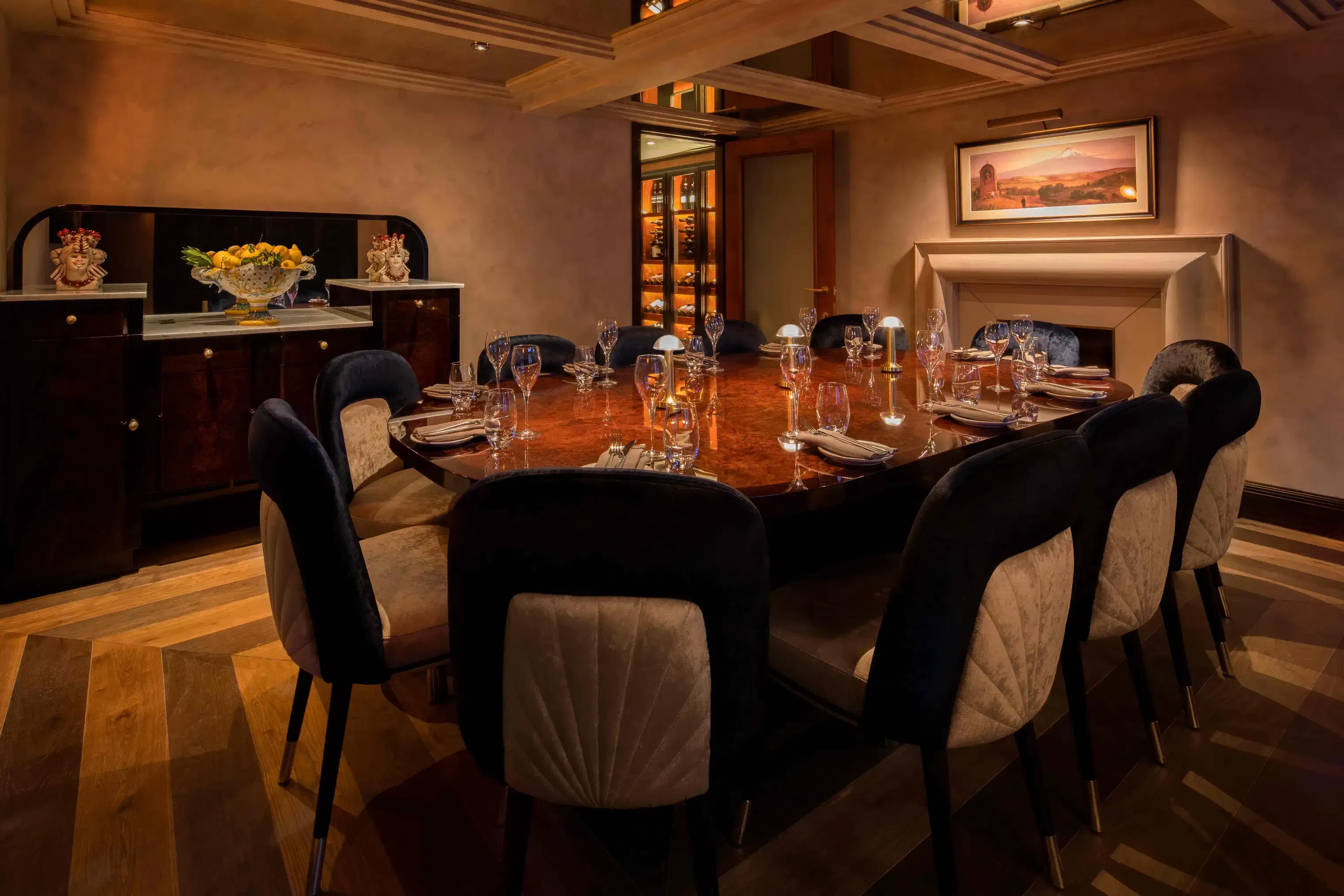 Sicilian private dining on the top floor of a Fitzrovia townhouse: Norma image 2