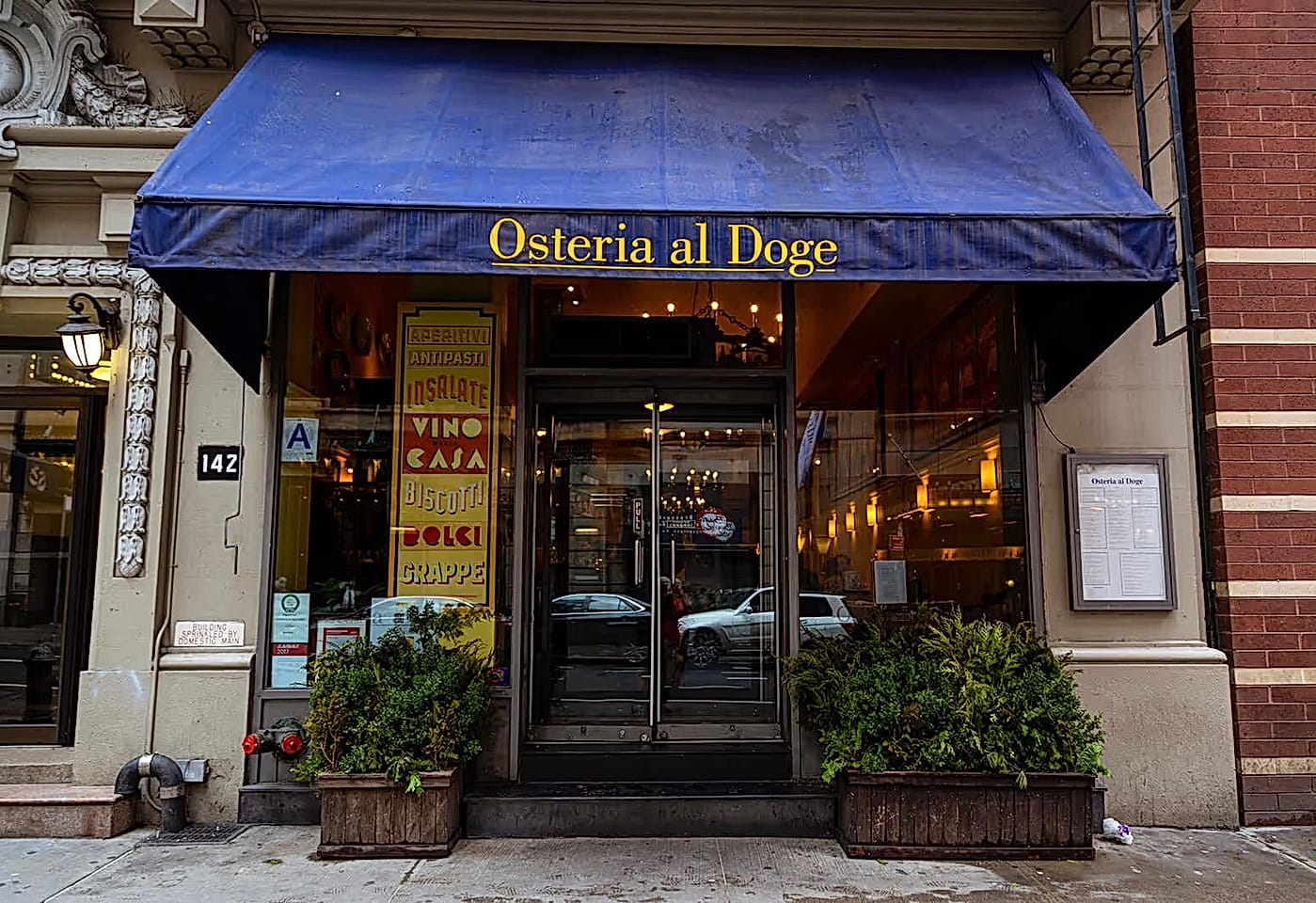 Osteria Al Doge nyc business lunch
