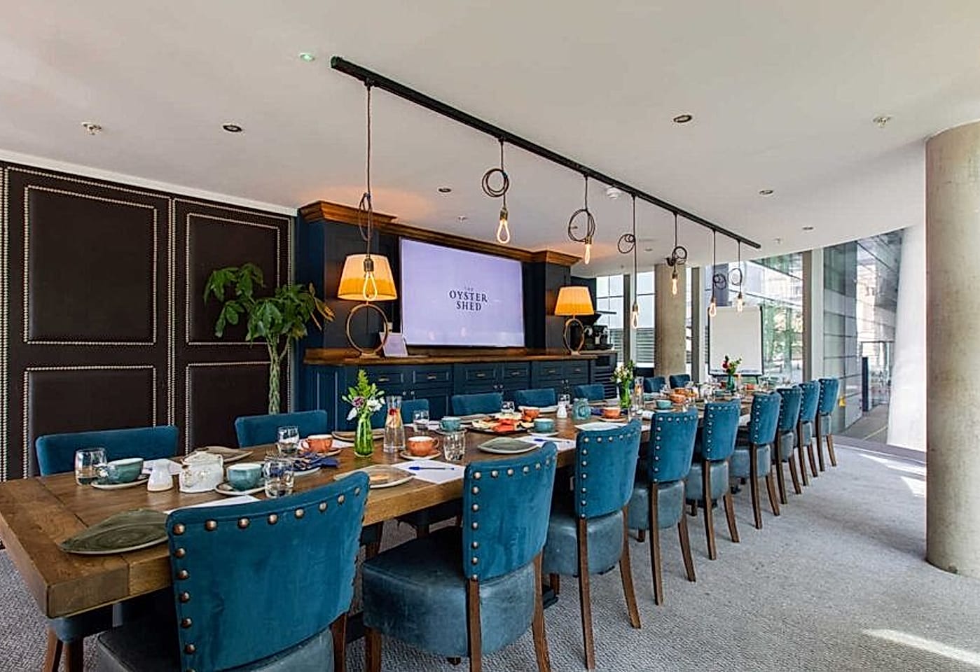 Oyster Shed The Captain's Table London Bridge Christmas Dinner