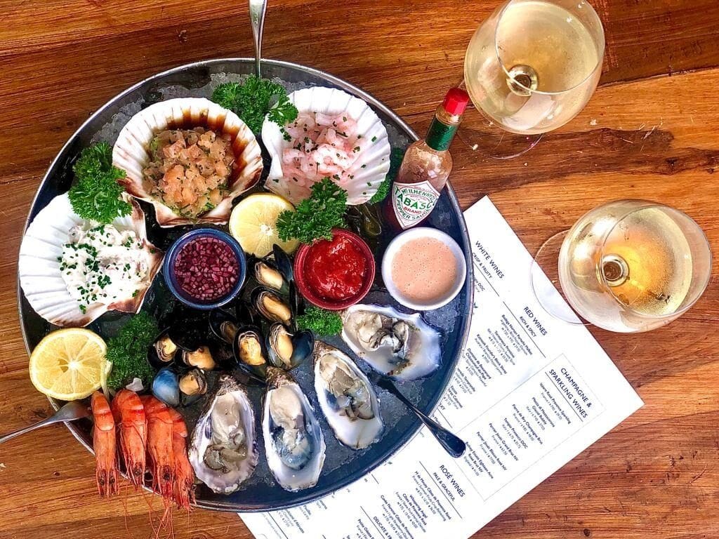 Oyster Shed The Captain's Table London Bridge Christmas Dinner