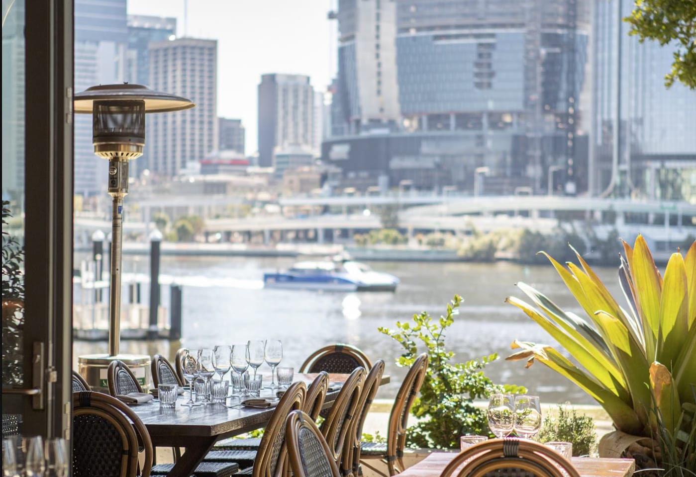 POPOLO | View of Brisbane River and skyline | Venue Hire Brisbane | 3