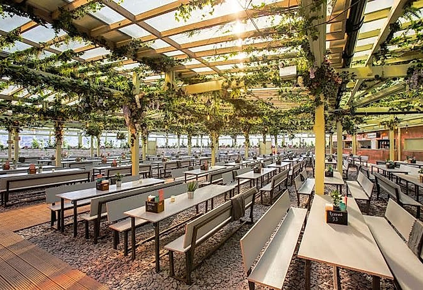 Is it a ski lodge or an outdoor bar: Pergola Paddington1