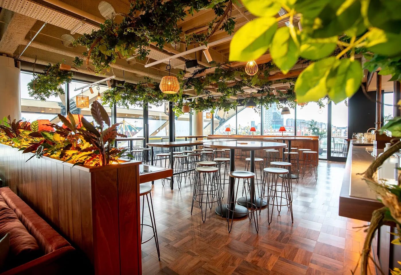Pergola on the Wharf Canary Wharf London Venue
