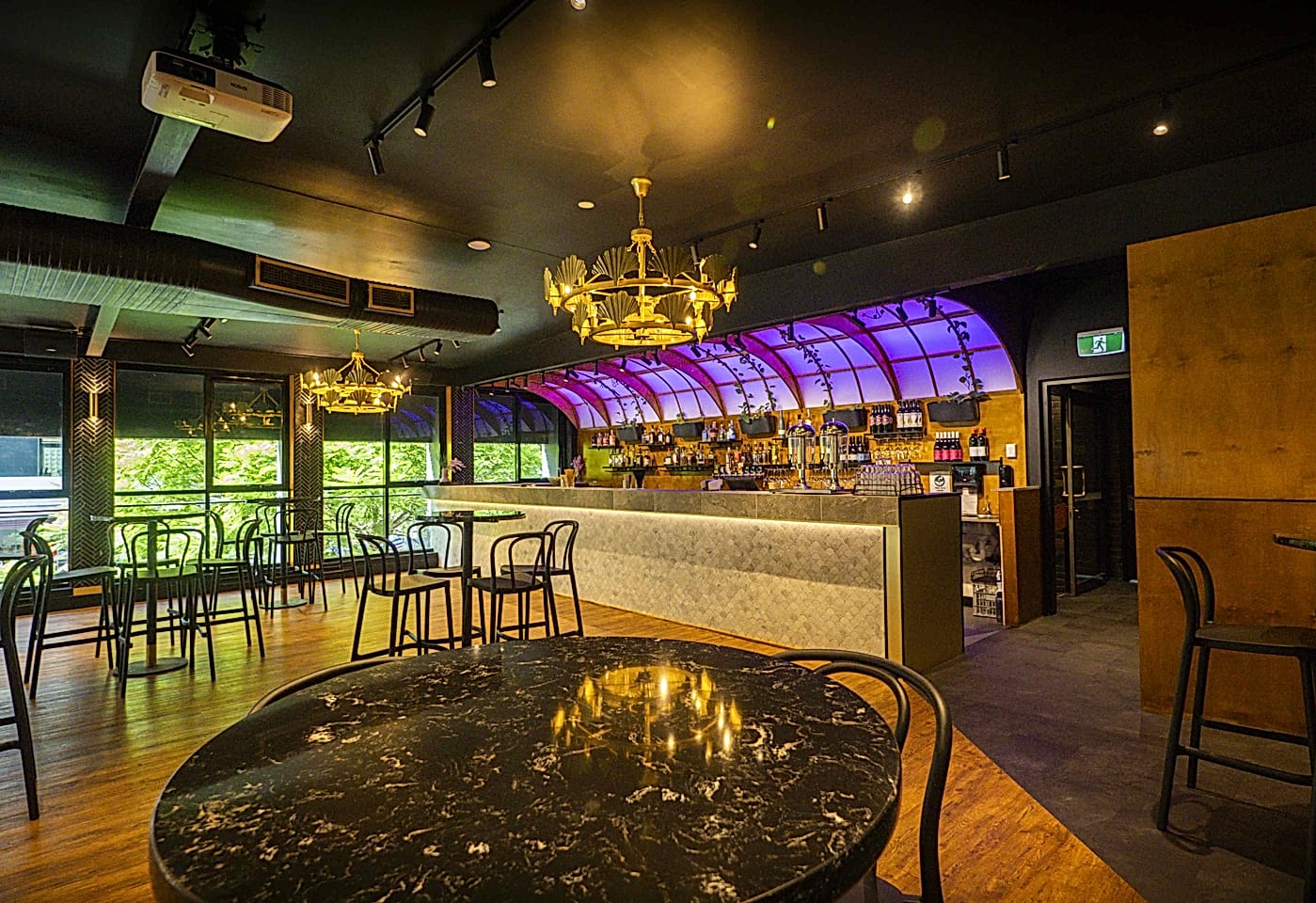 Knowhere Brisbane | View of Bar and Tables | Venue Hire Brisbane | 1