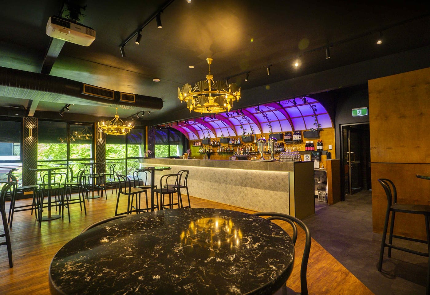 Knowhere Brisbane | View of Bar and Tables | Venue Hire Brisbane | 1