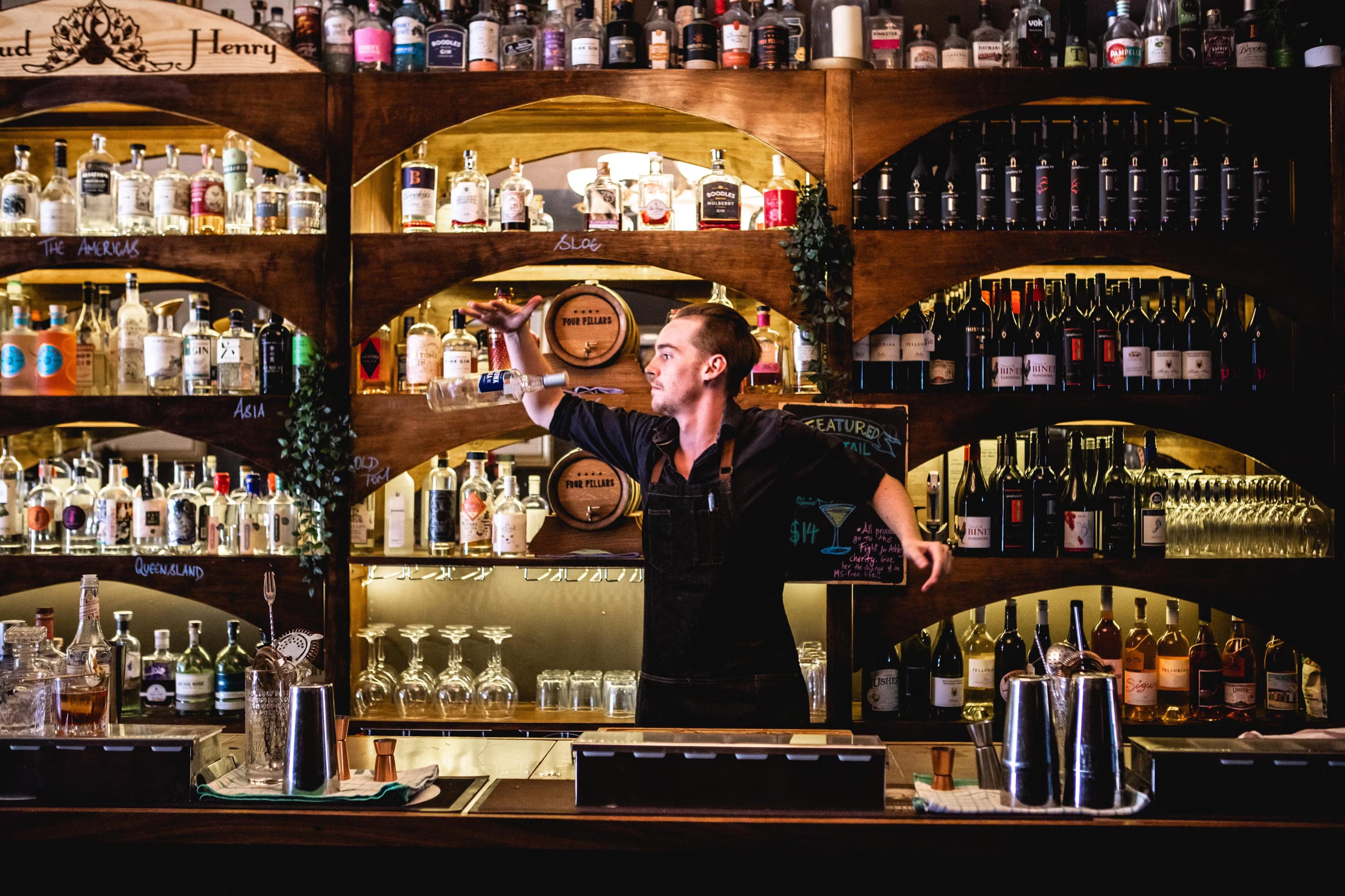 Proud Henry | Wine Bar and Ginoteca Exclusive Hire | Venue Hire Gold Coast | 3