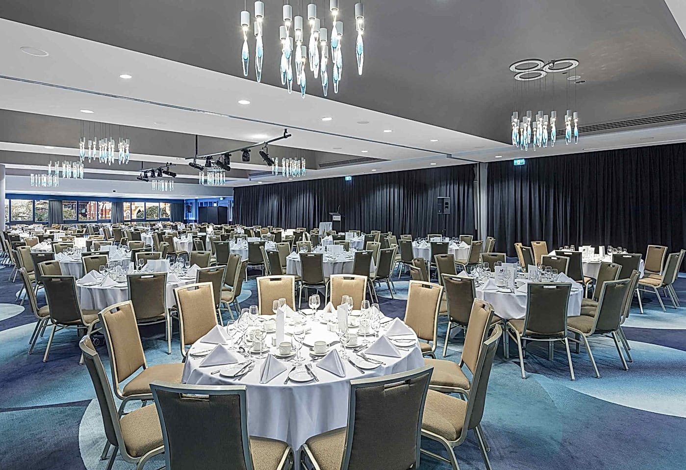 Pulllman and Mercure Brisbane King George Square | Close Up View of Ballroom seating | Venue Hire Brisbane | 2