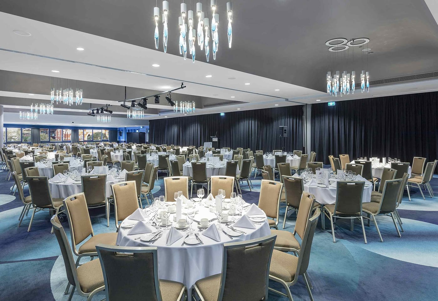 Pulllman and Mercure Brisbane King George Square | Close Up View of Ballroom seating | Venue Hire Brisbane | 2