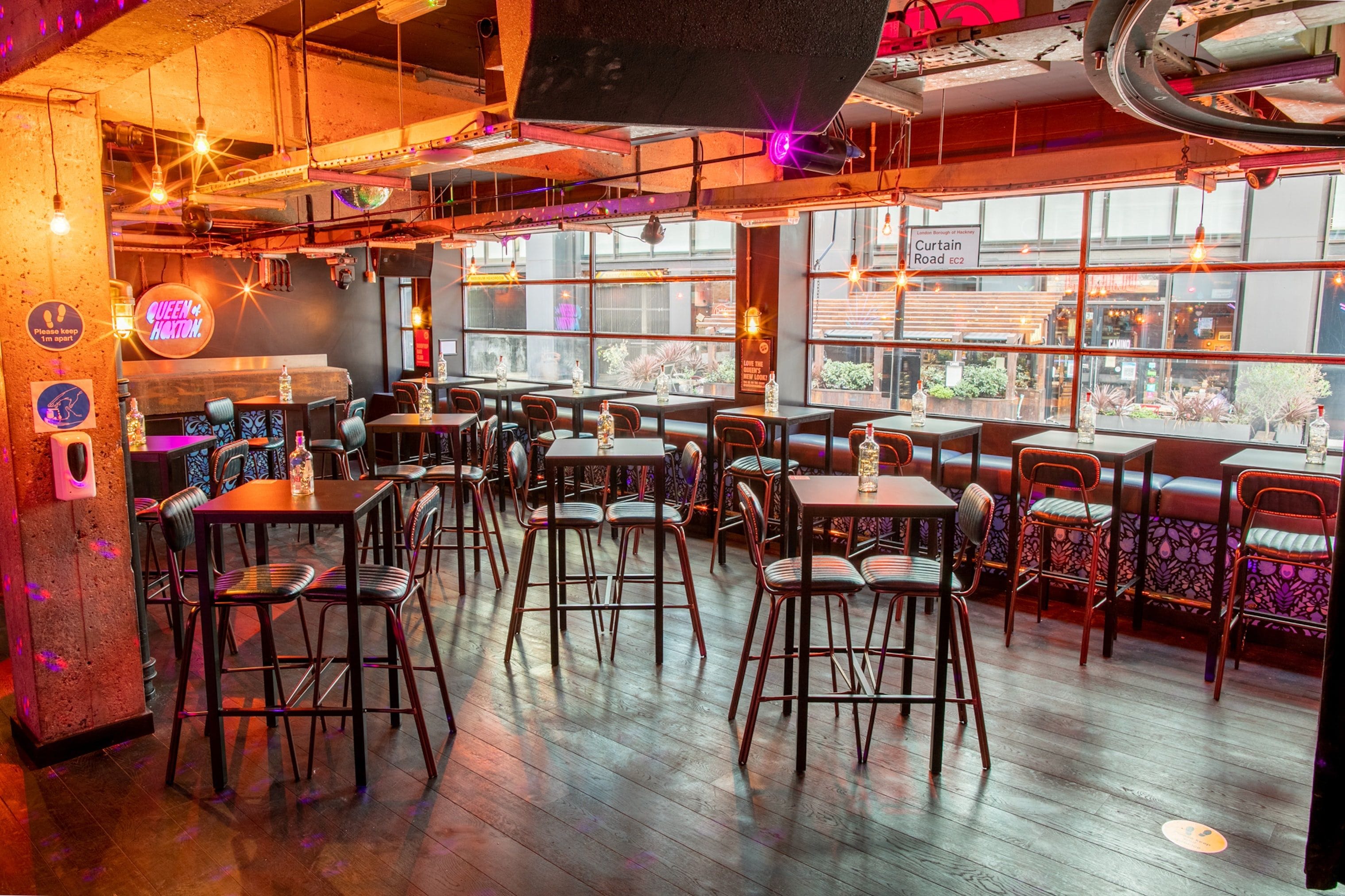 Queen of Hoxton function rooms shoreditch