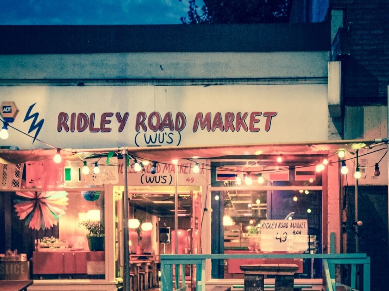 Ridley road market bar hackney bar
