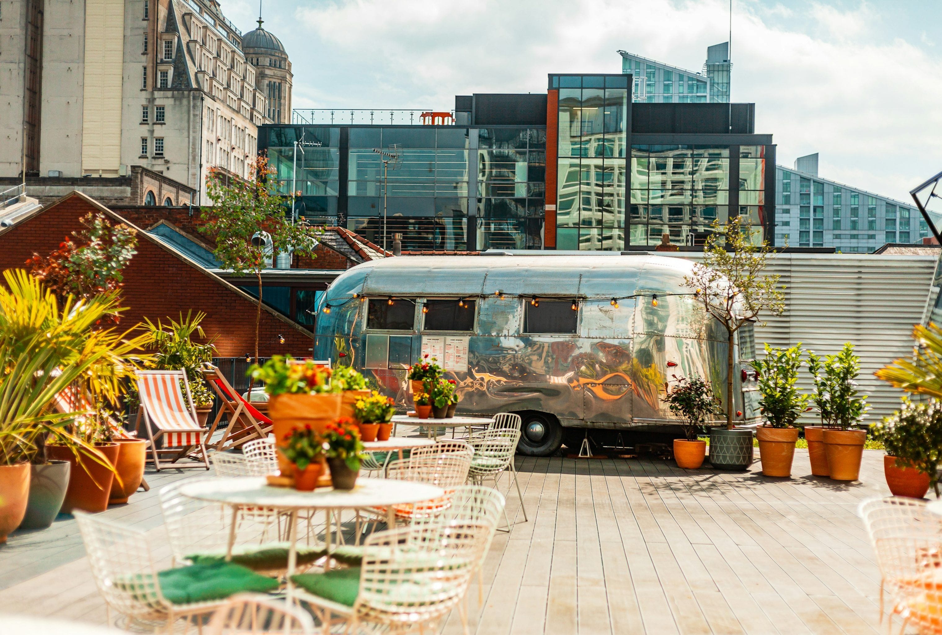 Rooftop Deck and Dome manchester bar hire
