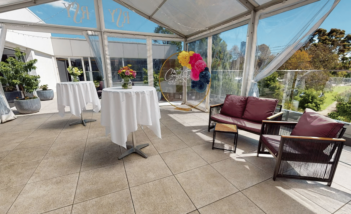 Royal South Yarra Lawn Tennis Club | The Western Terrace | Venue Hire Melbourne | 1