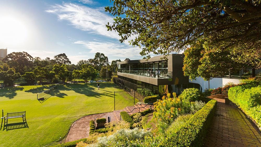 Royal South Yarra Lawn Tennis Club | View over Lawn | Venue Hire Melbourne | 3