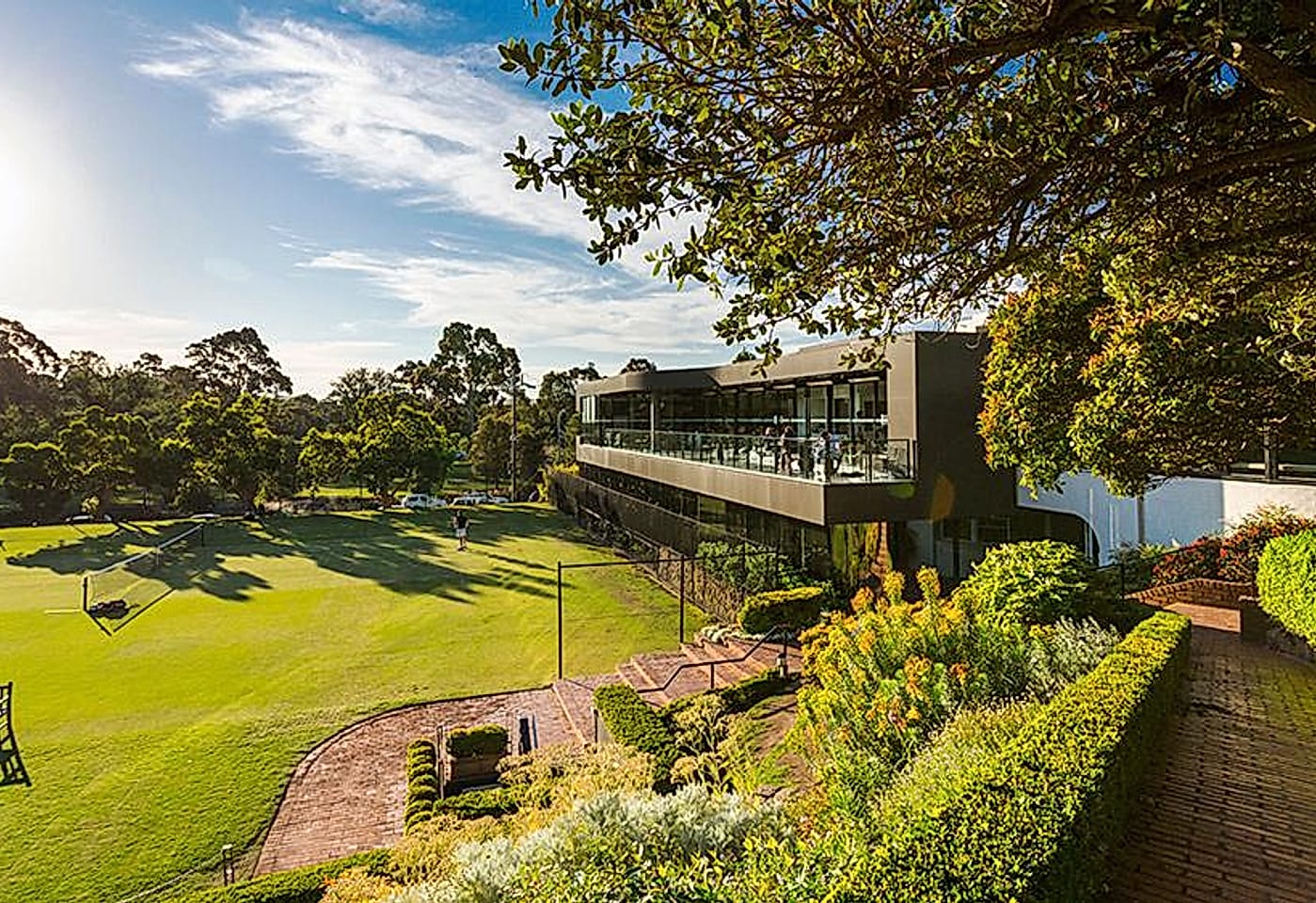 Royal South Yarra Lawn Tennis Club | View over Lawn | Venue Hire Melbourne | 3