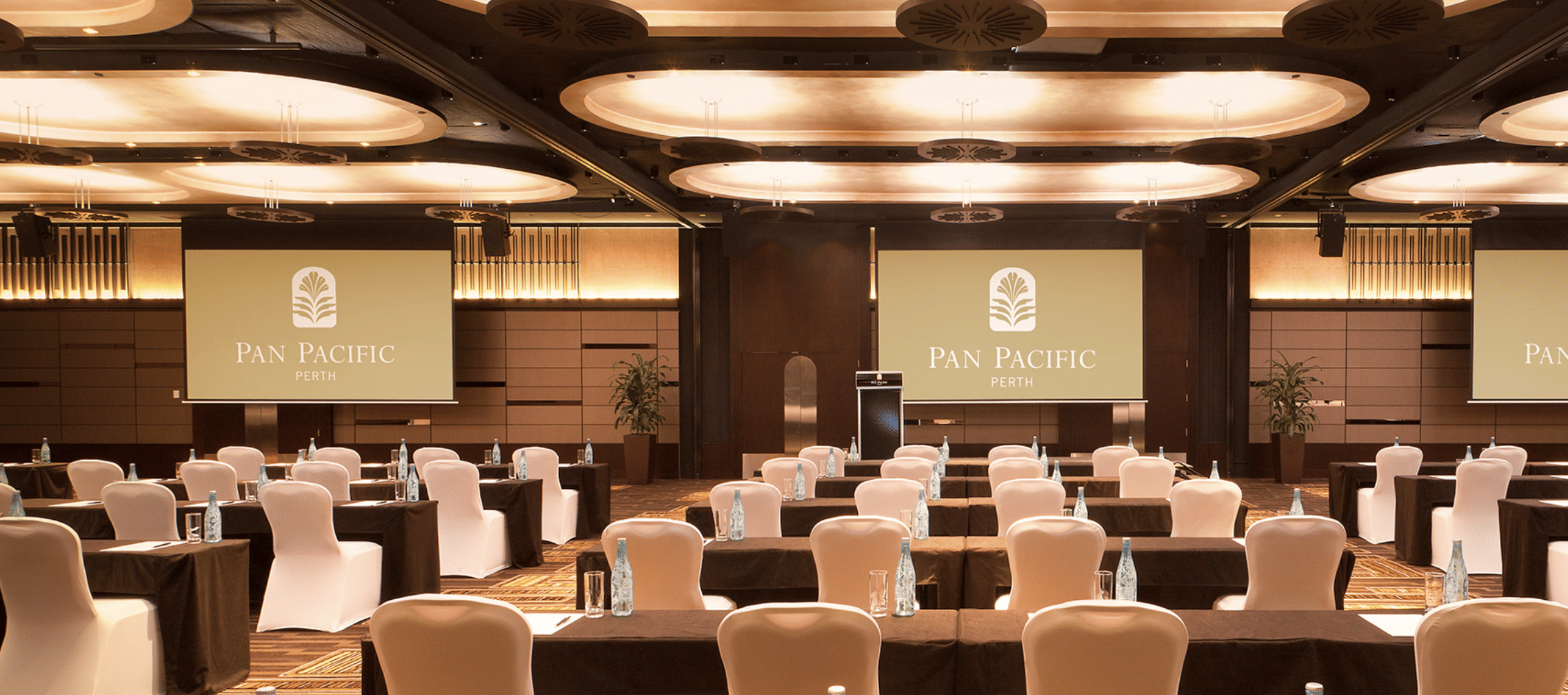 Pan Pacific Perth | Golden Ballroom | Venue Hire Perth | 1