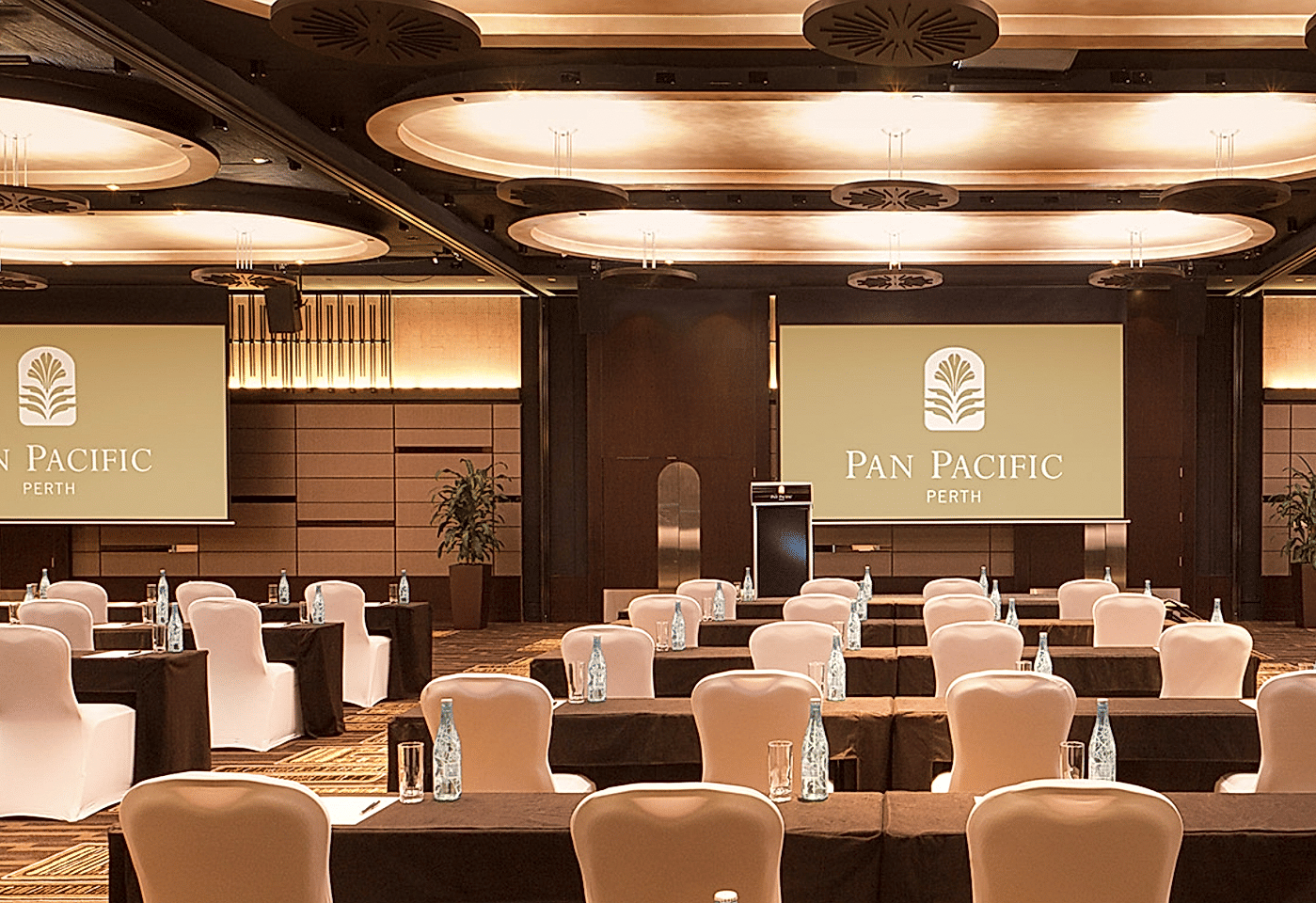 Pan Pacific Perth | Golden Ballroom | Venue Hire Perth | 1