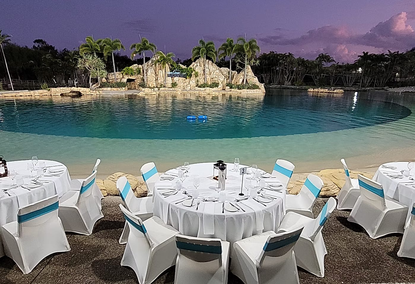 Sea World Dolphin Beach | Dolphin Beach Exclusive Hire | Venue Hire Gold Coast | 1