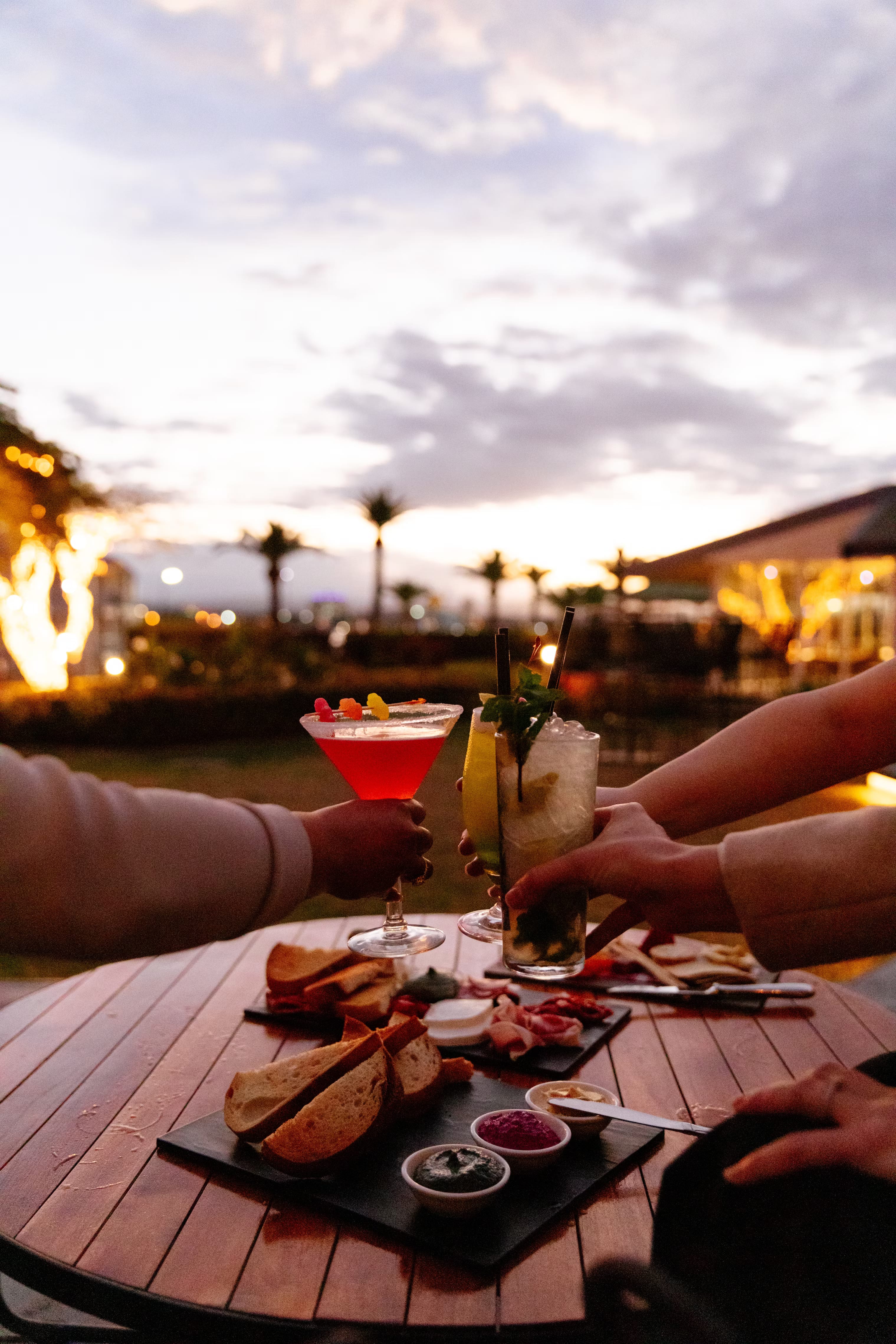 SeaWorld Resort | Close Up of Cocktails and Canapes | Venue Hire Gold Coast | 3