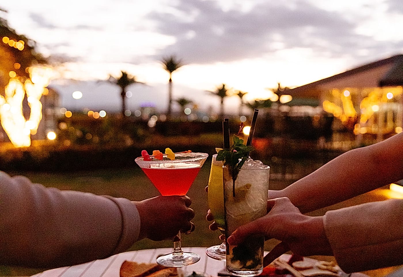 SeaWorld Resort | Close Up of Cocktails and Canapes | Venue Hire Gold Coast | 3