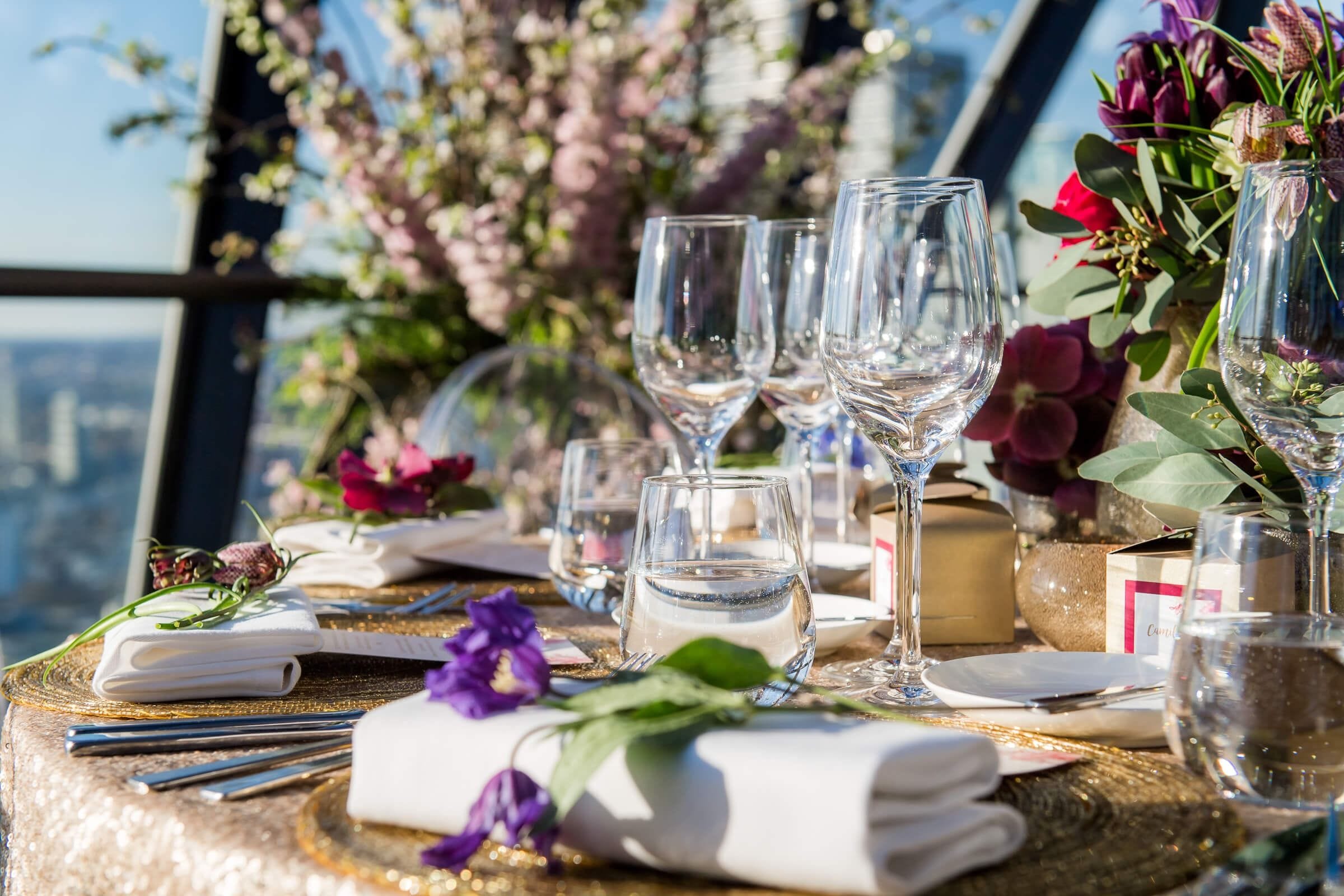 Searcy's at The Gherkin, private room in London