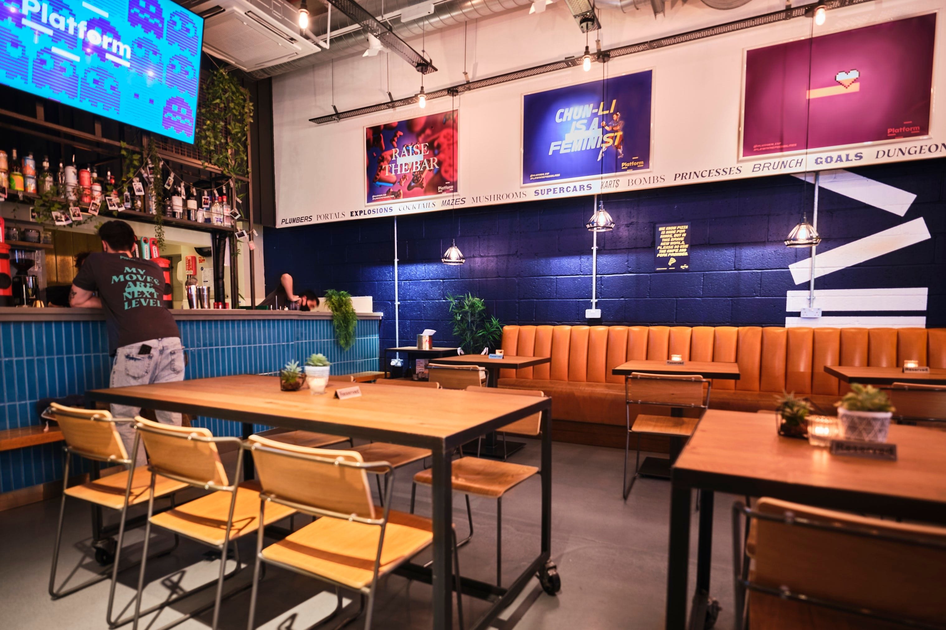 Shoreditch platform activity bar