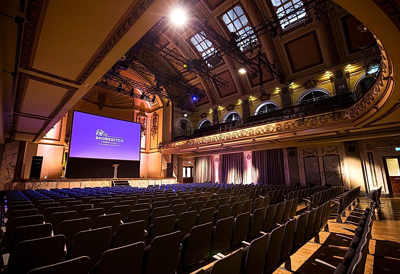 Shoreditch town hall exhibition space