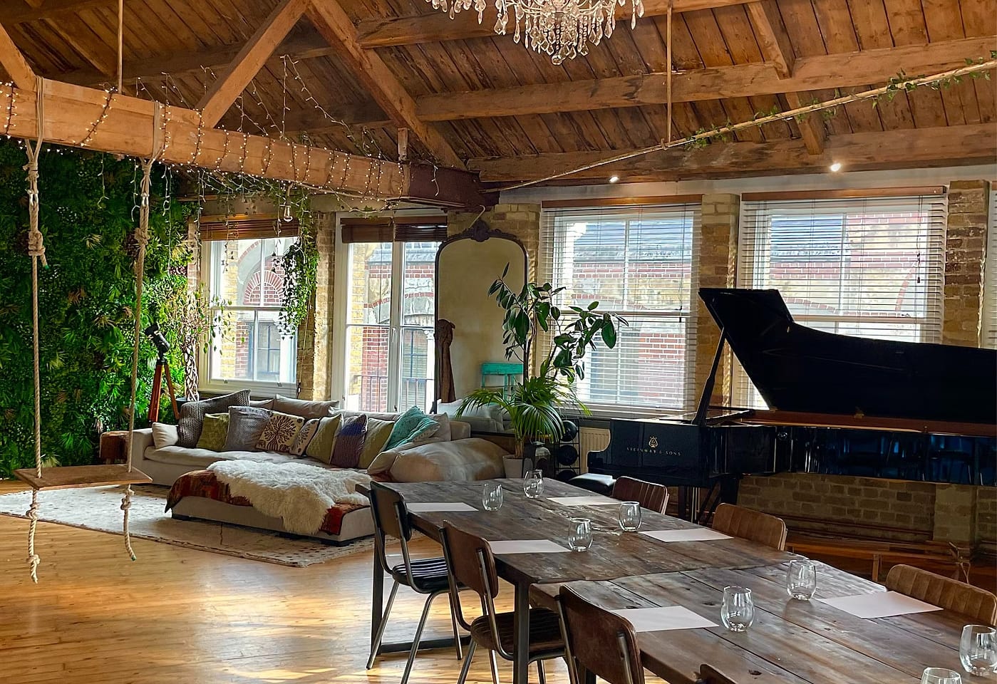 A breezy green space for the zen-est of meetings: Shoreditch Tree House1