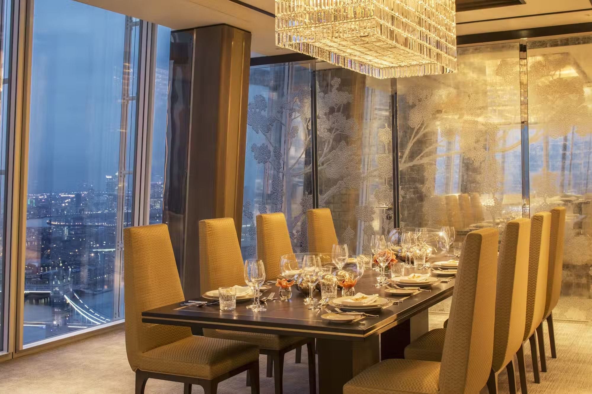 Signature Suites, Shangri-La Hotel london bridge meeting room