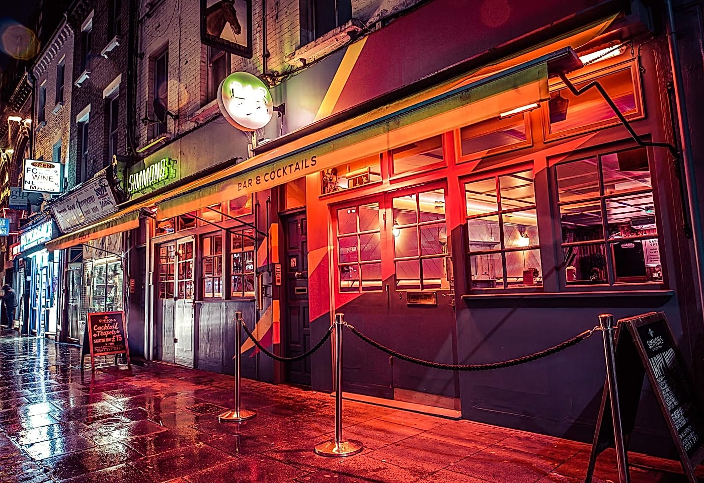 Simmons, Camden Town North London Party venues