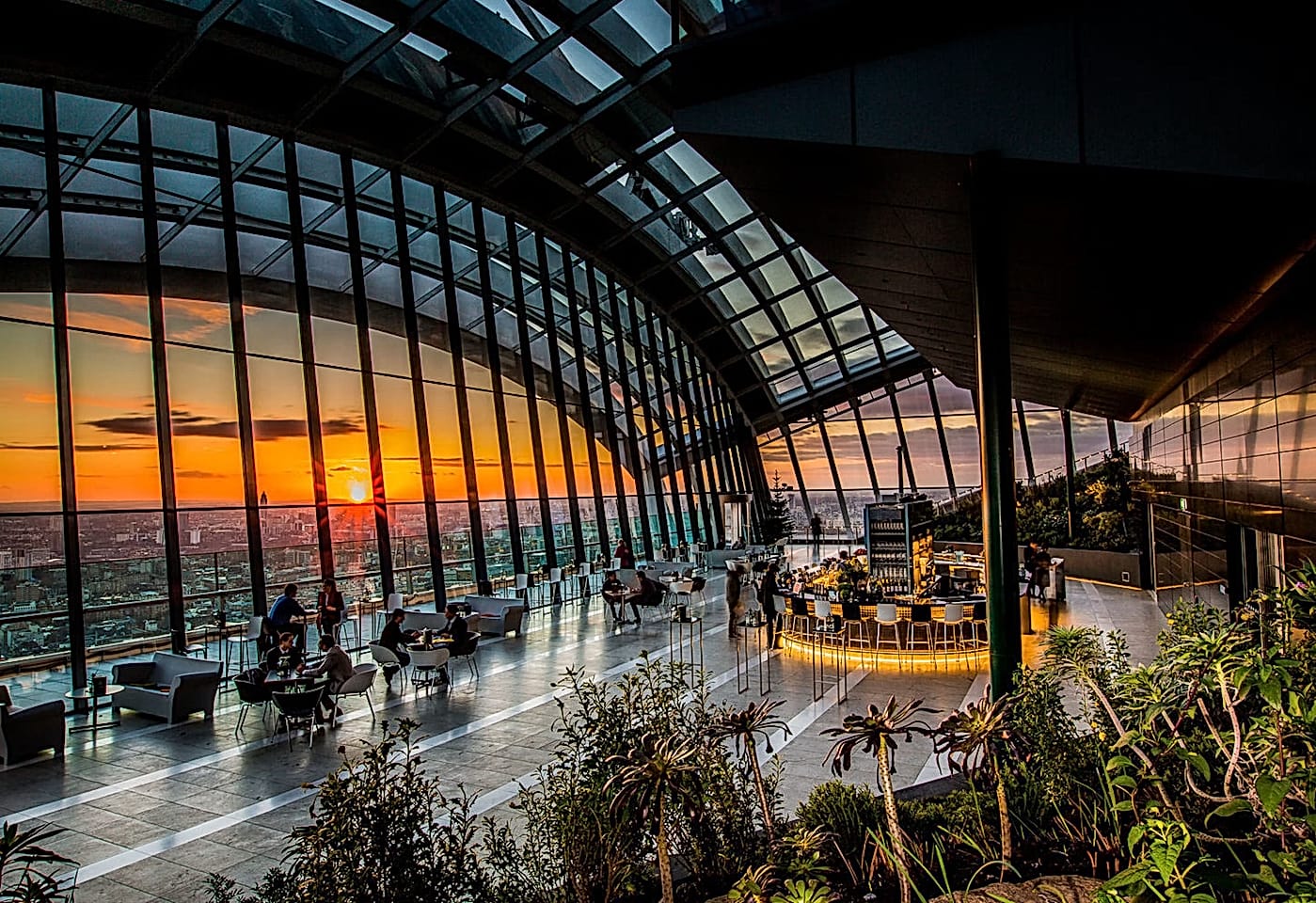 Skygarden london exhibition space