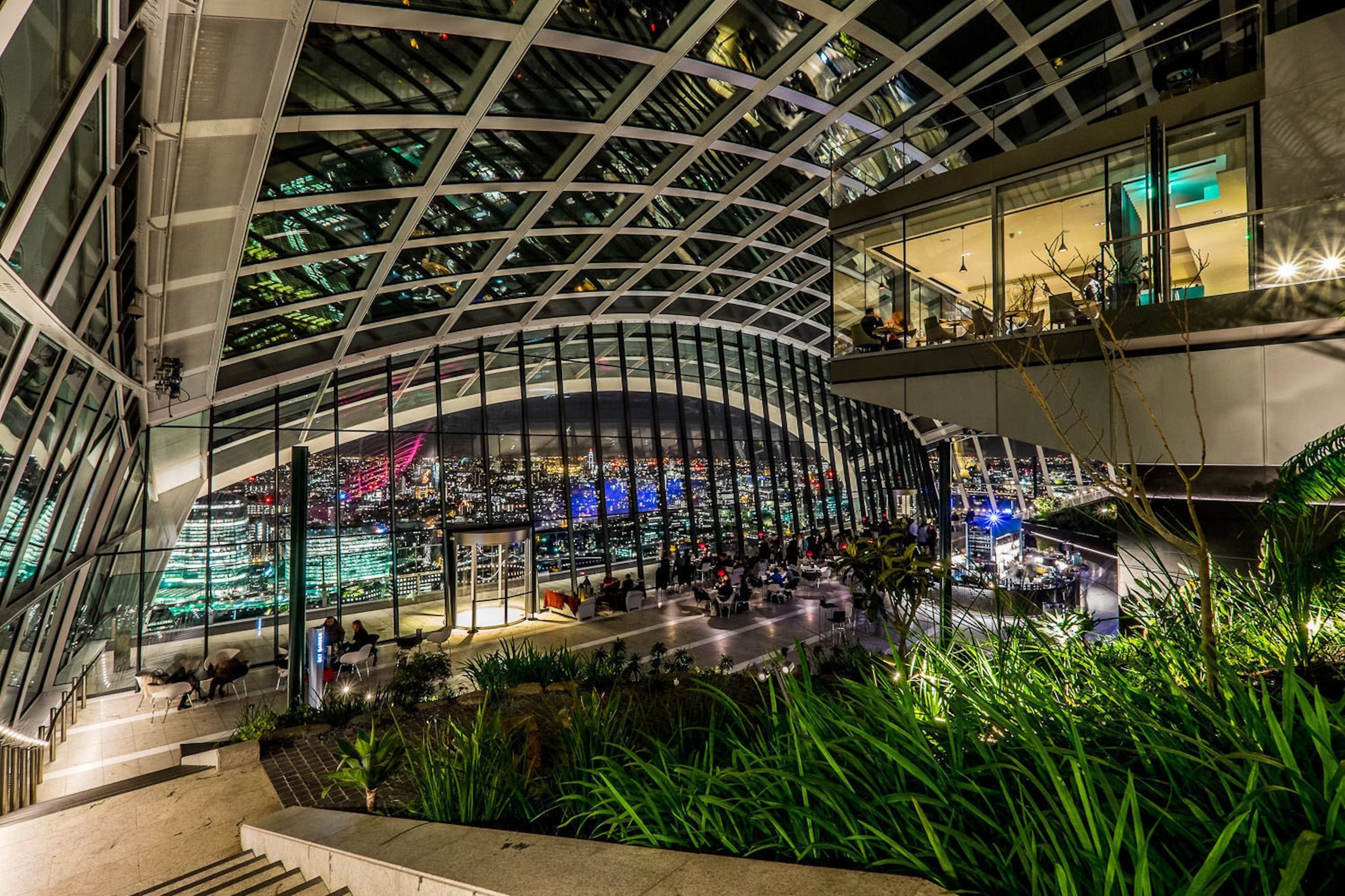 Skygarden london exhibition space