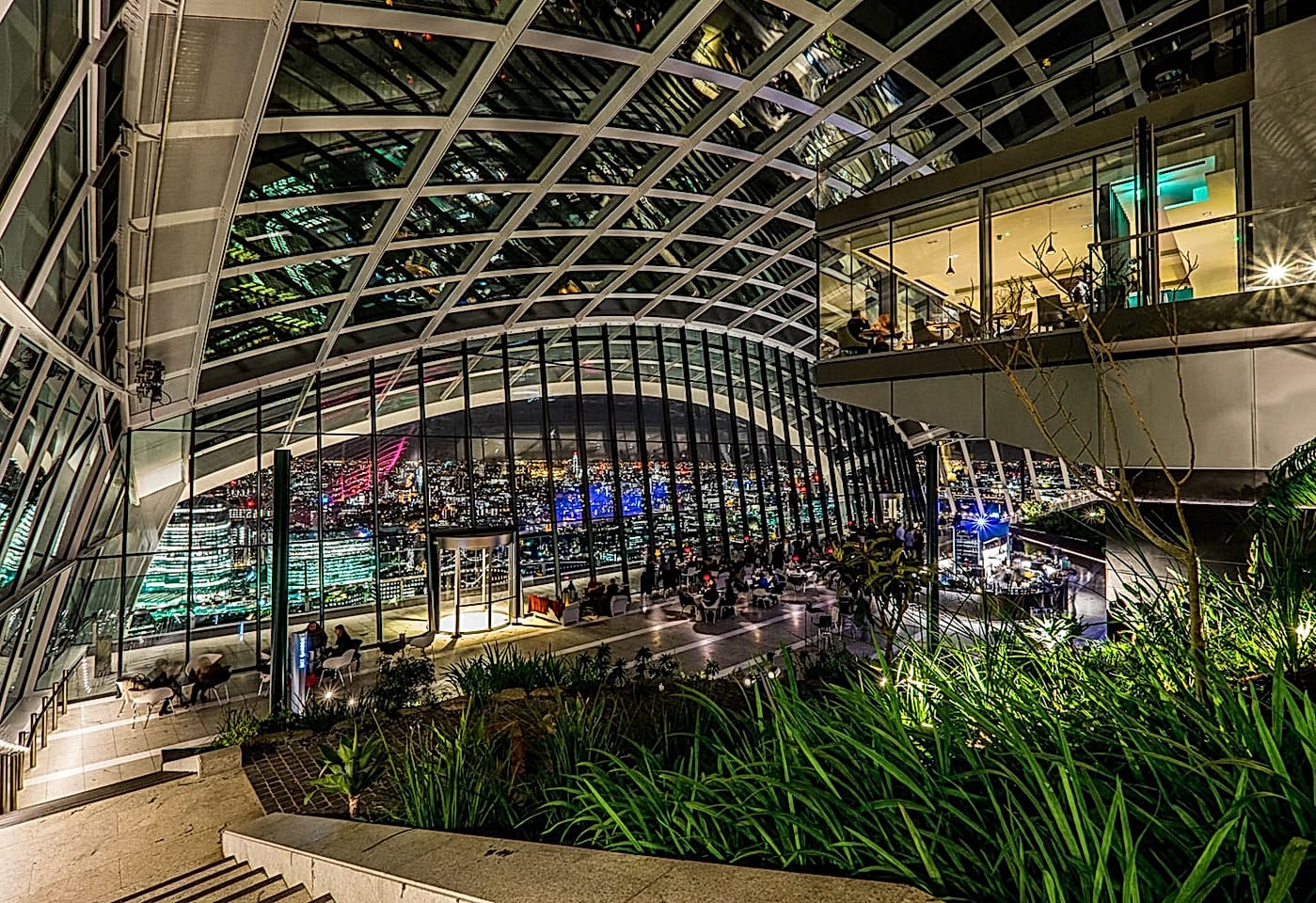 Skygarden london exhibition space
