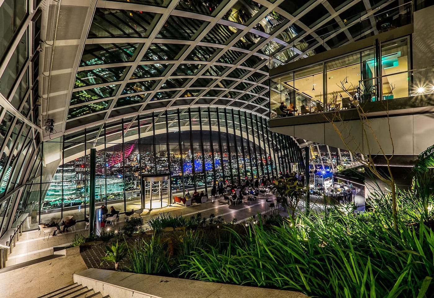 Skygarden london exhibition space