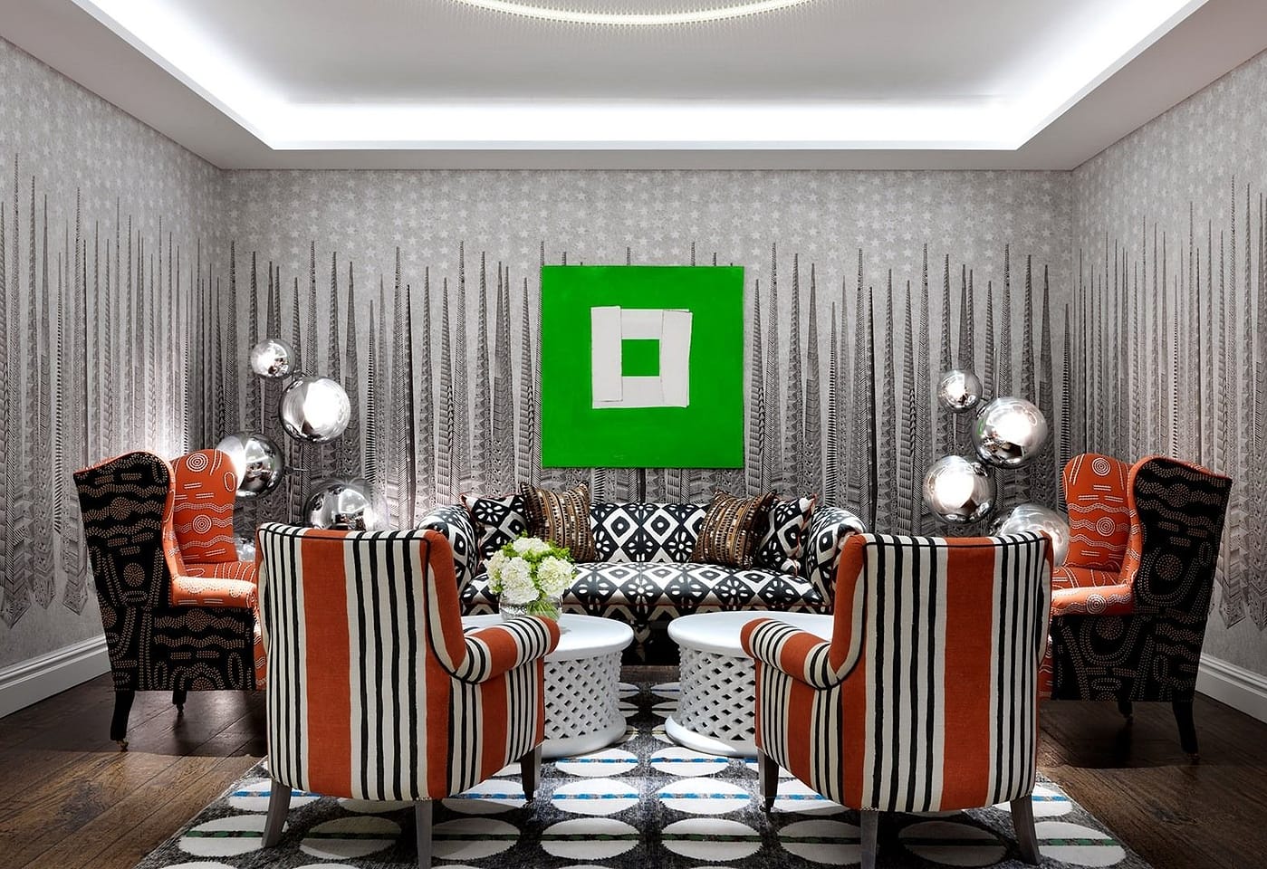 A maximalist's dream meeting room: The Soho Hotel1