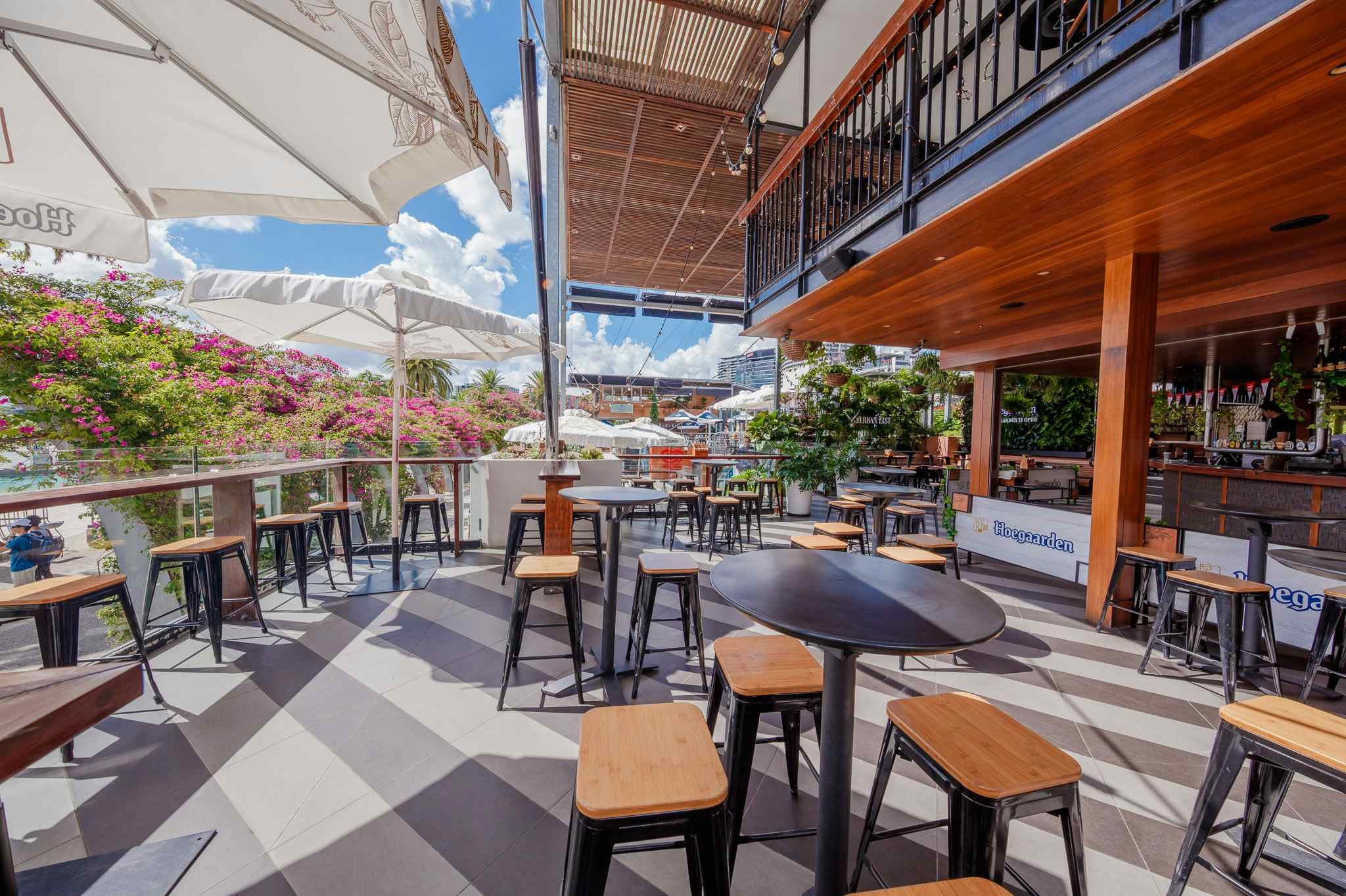 Southbank Beer Garden | Outdoor Terrace Seating | Venue Hire Brisbane | 2 