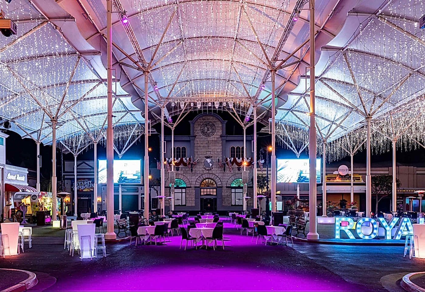 Warner Bros. Movie World | View of Stars Pavilion | Venue Hire Gold Coast | 2