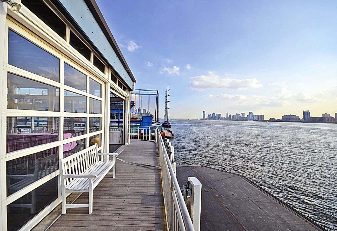 A Manhattan outdoor party venue with views for days: Sunset Terrace at Chelsea Piers image 2