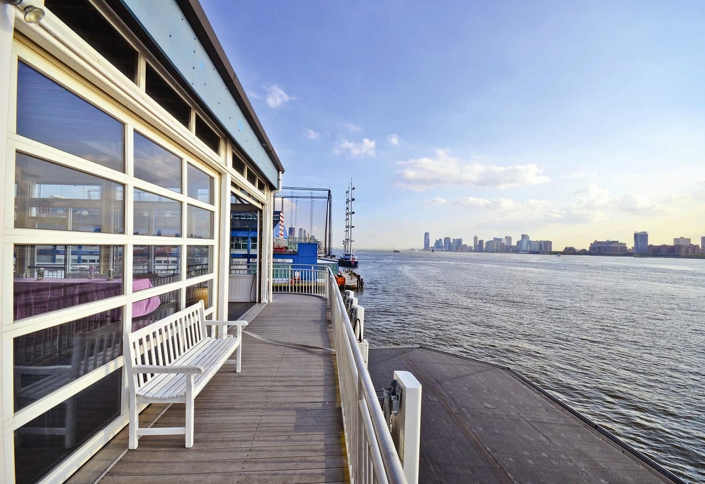 A Manhattan outdoor party venue with views for days: Sunset Terrace at Chelsea Piers image 2