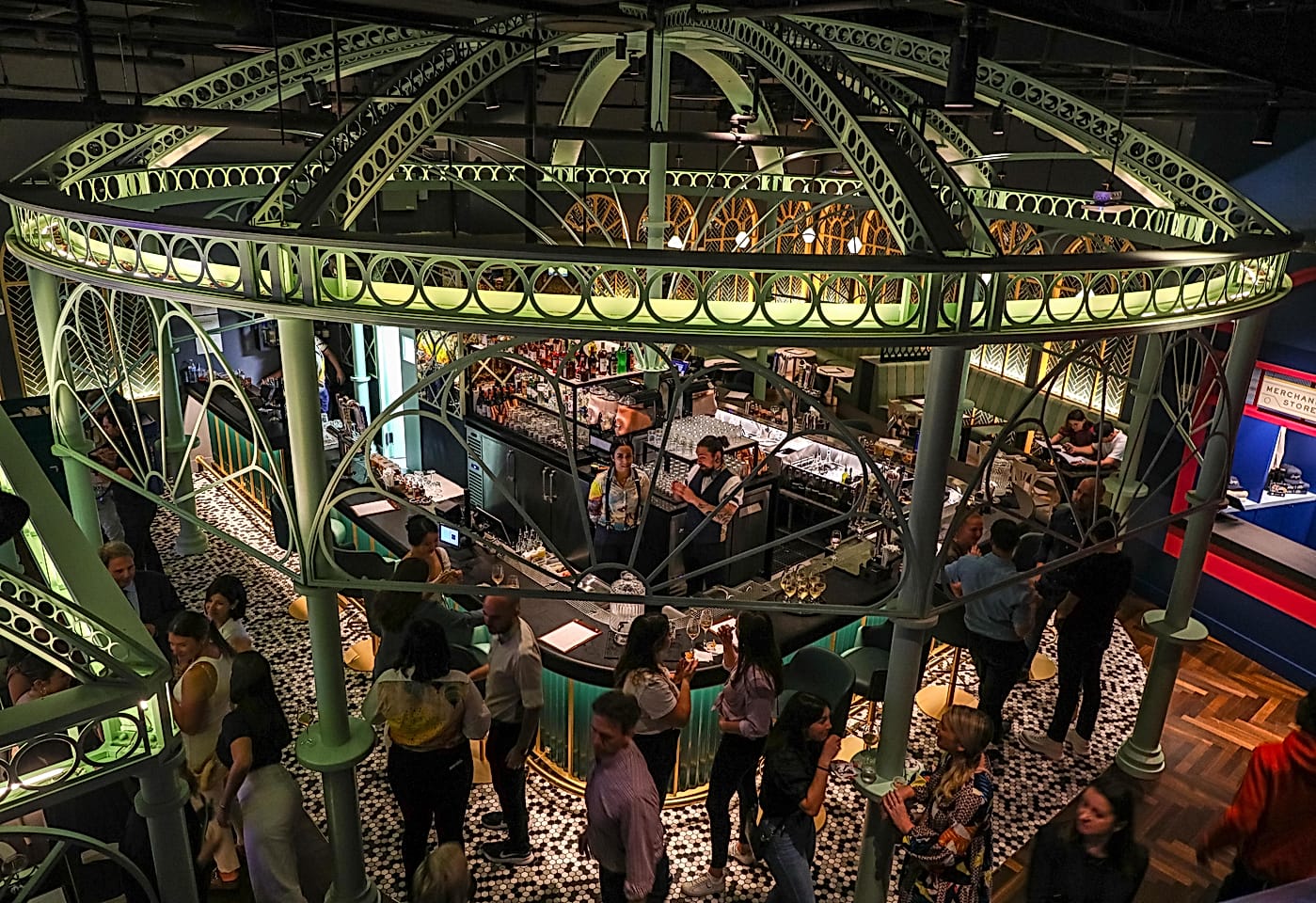 Why not hire out a golf course for your NYC birthday: Swingers Crazy Golf1