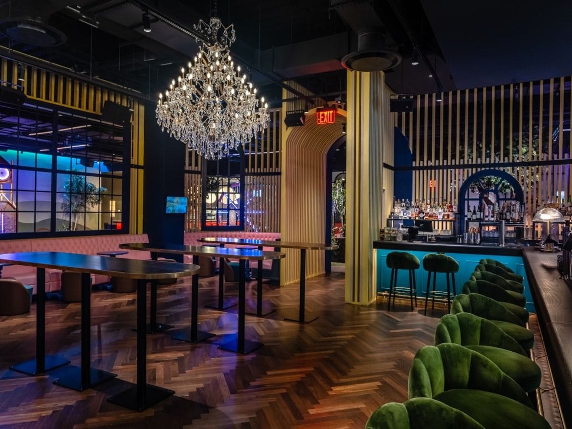 Why not hire out a golf course for your NYC birthday: Swingers Crazy Golf image 3