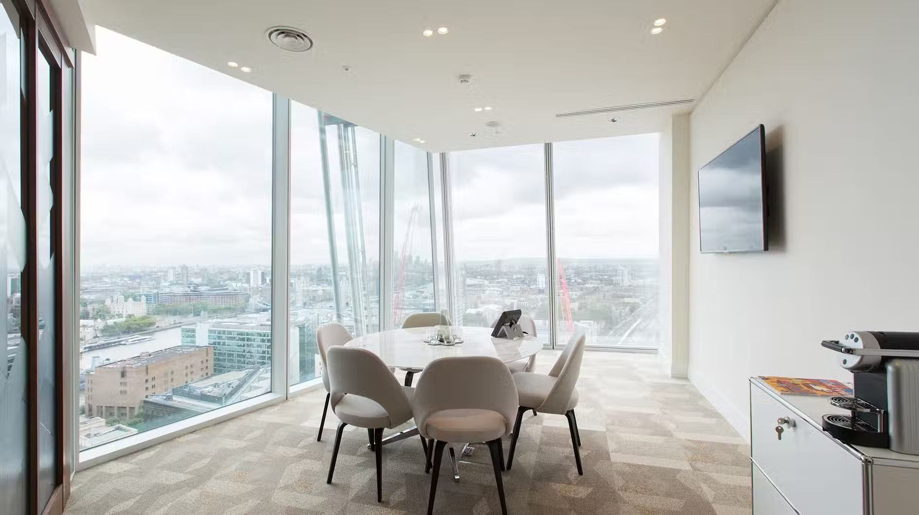 TOG, The Shard, Meeting room 6 London. bridge meeting room