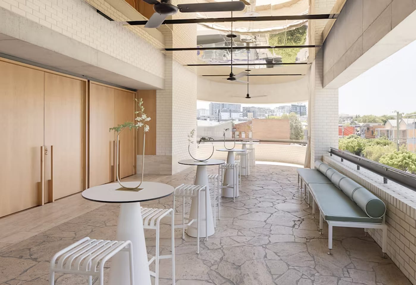 Terrace, The Calile Hotel image 3