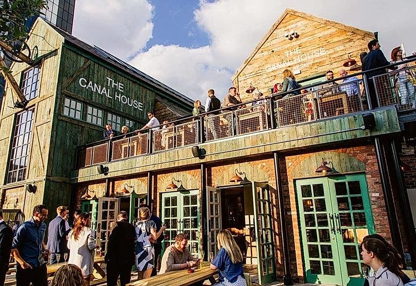The Canal House birmingham rooftop 1