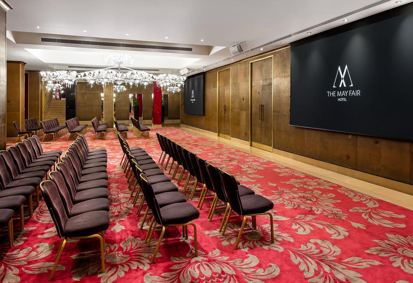 The Crystal Room, The May Fair Hotel london conference hotels