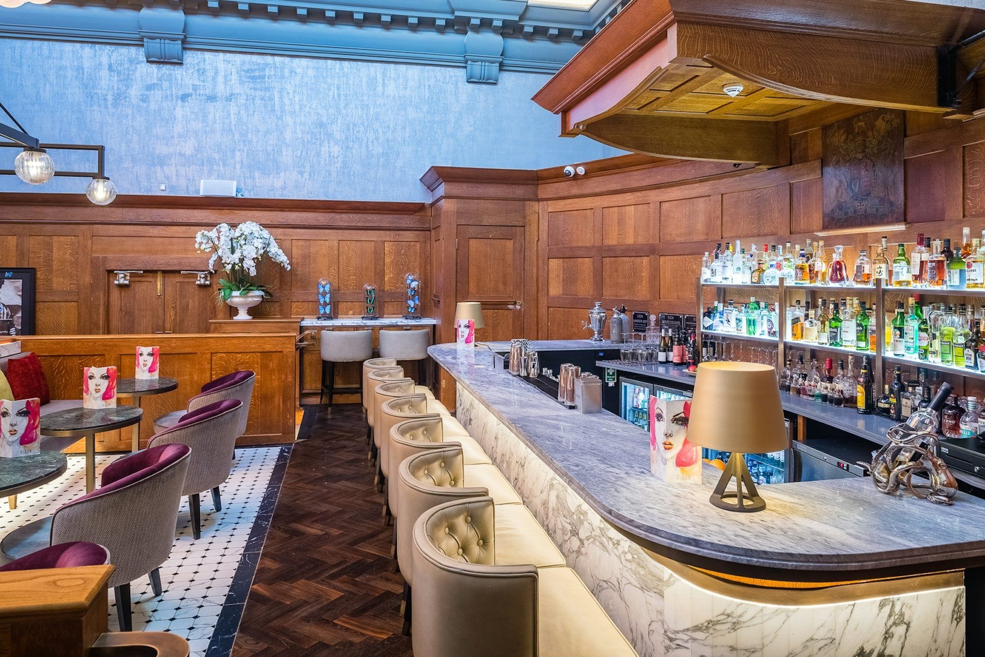 The Dixon, Tower Bridge Courtroom Bar birthday party hire