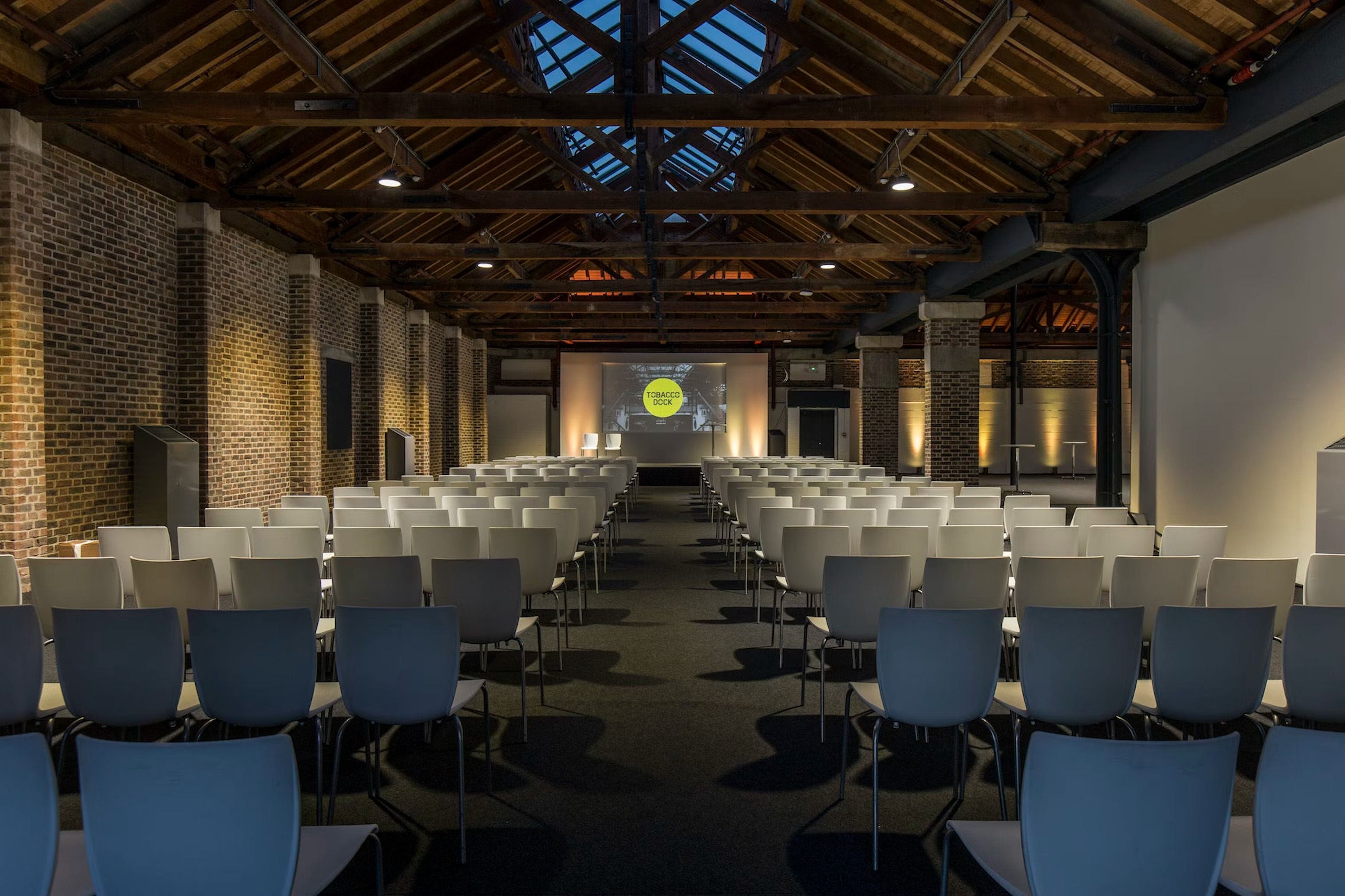 The Dock Gallery, Tobacco Dock london conference rooms