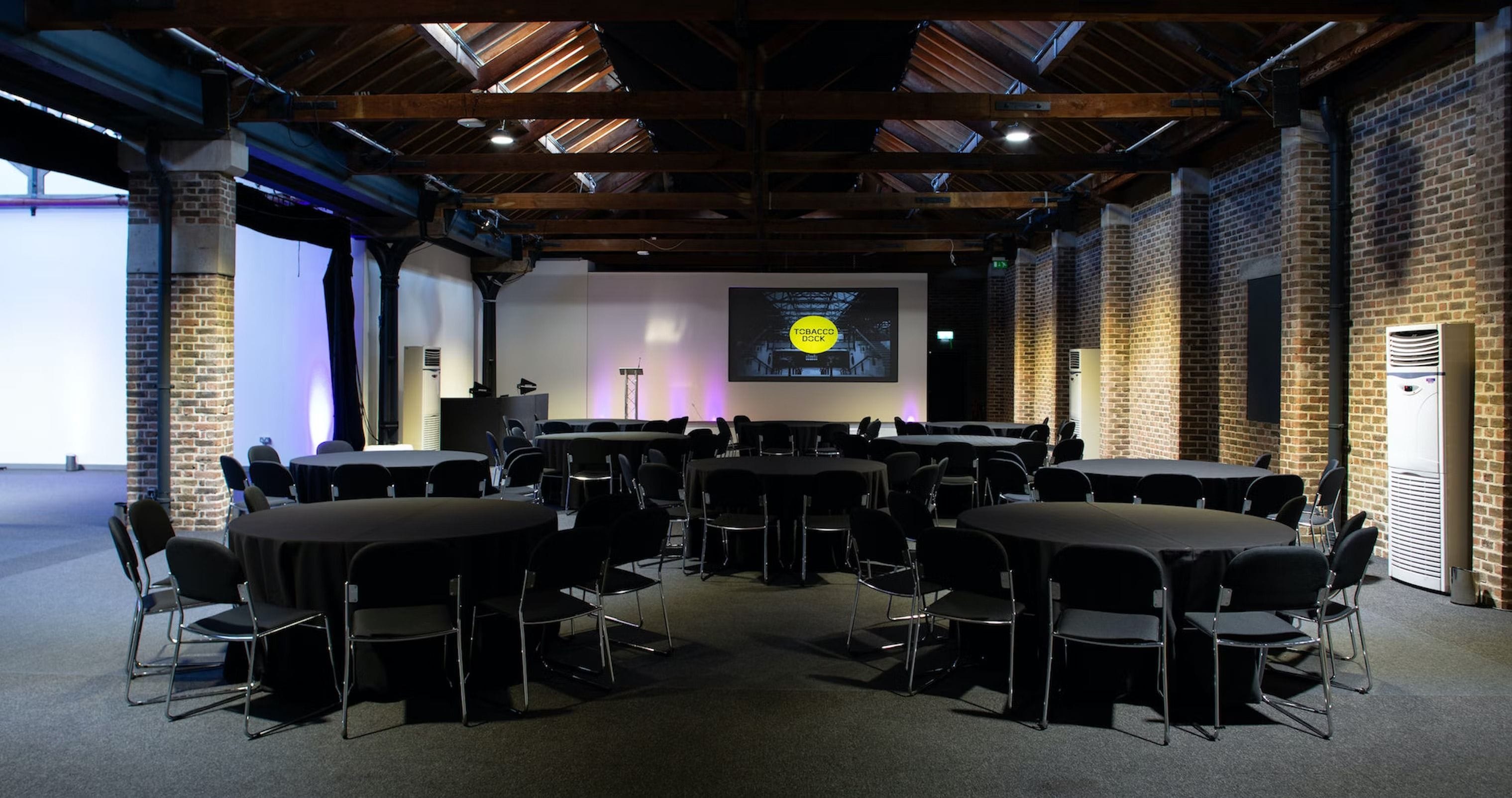 The Dock Gallery, Tobacco Dock london conference rooms